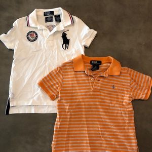 Two polo shirts boys 3T